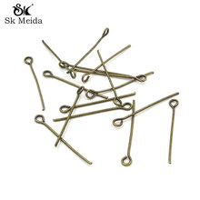 200pcs Eye Head Pin Diy Jewelry Accessories Beading Pins Jewelry Findings And Components Sieraden Maken 26mm 30mm 40mm Selection 2024 - buy cheap