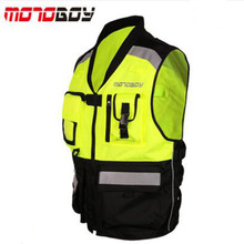 New MOTOBOY Motorcycle Riding Reflective clothing Vest Motorbike Racing cloth Vest equipment Night can Reflective 2024 - buy cheap