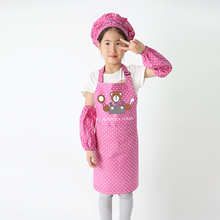 Детский мультяшный фартук, Корейская версия милых платьев для маленьких детей, Детские фартуки для детского сада 2024 - купить недорого