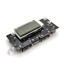 Cargador de batería móvil, accesorios de módulo de alimentación PCB para teléfono, tablero de módulo LCD LED, USB Dual, 5V, 1A, 2.1A, 18650 2024 - compra barato