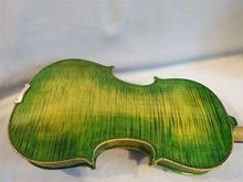 Strad estilo cantar artesanal de marca maestro cor verde 4/4 violino, som enorme #12866 2024 - compre barato