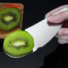 1pc Stainless Steel 2 in 1 Vegetable Fruit Gadgets Kiwi Dig Spoon Scoop  Fruit Knife Slicer Peeler Cutter Kitchen Tools 2024 - buy cheap