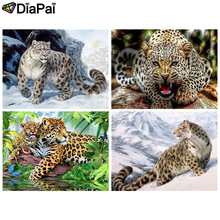 DIAPAI 5D DIY Diamond Painting 100% Full Square/Round Drill "Animal leopard" 3D Embroidery Cross Stitch Home Decor 2024 - buy cheap