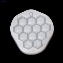 Bee Honeycomb Liquid Silicone Mold DIY Resin Grape Jewelry Making Pendant Mould 2024 - buy cheap