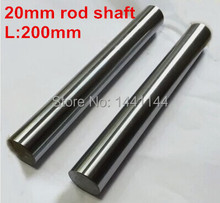 2pc diameter 20mm - 200mm linear round shaft harden rod chrome plated linear shaft for linear slide system CNC XYZ table 2024 - buy cheap