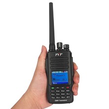 Walkie talkie digital, versão atualizada, vhf, 136-174mhz, à prova d'água, ip67, dmr, rádio bidirecional, com gps, para trival 2024 - compre barato