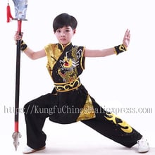 Ropa china de wushu, ropa de kung fu, Traje de artes marciales, taolu, nanquan, bordada para hombres y mujeres, niñas y niños pequeños 2024 - compra barato