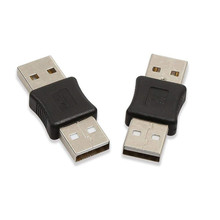 USB 2,0 Тип A штекер к штекеру адаптер USB2.0 AM к AM муфта M/M пол смены конвертер для ноутбука 2024 - купить недорого