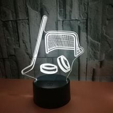 Lámpara de escritorio moderna 3d Hockey Club Multi color Interruptor táctil Control remoto 3d regalo lámpara led atmósfera lámparas de mesa 2024 - compra barato