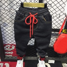 Brand Pants Kids Trousers Fashion Girls Jeans Children Boys Jeans Kids Fashion Denim Pants Baby Casual Jean Infant Boys 2-6years 2024 - buy cheap