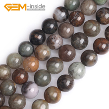 8mm Natural Brown Ocean Jaspers Agates Gem stone Round Loose Beads For Jewrlry Making Strand 15" Free Shipping 2024 - buy cheap