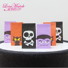 Amor corresponde a 10 opções de truque de doce para halloween ou bolsa para mimo de halloween sacos de presente para crianças eventos decorações de festa (3 designs) 2024 - compre barato