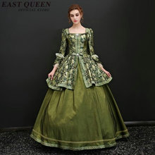 Fantasia do século 18 ° século vestido 17 ° século fantasia tradicional roupa russa kk1863 h 2024 - compre barato