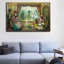 Mark Ryden The Parlor Canvas Posters Prints Wall Art Painting Decorative Picture Modern Home Decoration Accessories Framework HD 2024 - buy cheap