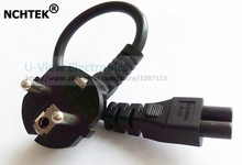 NCHTEK-Cable de alimentación europeo Schuko a IEC320 C5, adaptador para ordenador portátil, CEE7/7 macho a C5 hembra/envío gratis/12 Uds. 2024 - compra barato