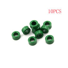 Bobinas inductoras, núcleos de ferrita verde Toroide, 10mm x 6mm x 5mm, 10 Uds. 2024 - compra barato