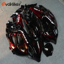 motorcycle fairings for GSX600F 2003 2004 2005 2006 Katana red flames GSX 600F 03 06 ABS plastic panels kit H3 2024 - buy cheap