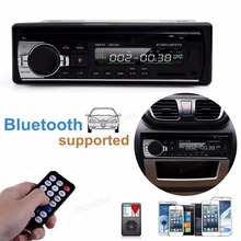 12V 1 DIN цифровой Bluetooth Hands-free автомобильный стерео аудио MP3 / USB / SD / FM плеер с в тире слот 2024 - купить недорого
