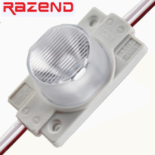 100 шт. 2 Вт 1,5 Вт впрыск светодиодный светильник SMD 3535 холодный белый водонепроницаемый IP65 DC12V для рекламных знаков CE RoSH 2024 - купить недорого