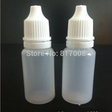 Gotero de plástico vacío para la mayoría de los líquidos, botella compresible de 10ml, 100 unids/lote 2024 - compra barato