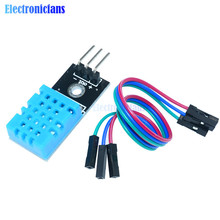 10Sets Digital Temperature and Humidity Sensor DHT11 For Arduino Relative Humidity Sensor Module 5V With Matching Wire 2024 - buy cheap