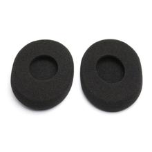Par preto substituição macio almofadas de ouvido capa almofada earpads para logitech h800 fone ouvido acessórios 2024 - compre barato