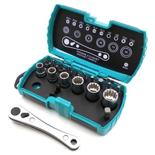 Auto Moto Repair Tool Kit Socket Sleeve Ratchet Wrench Puller Arbor Toolbox Combination Suit Hardware Car Repair Tools 2024 - buy cheap