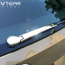 Vtear For Skoda Kodiaq rear wiper cover body car-styling Exterior decoration chrome trim Chromium Styling Accessories parts 2019 2024 - buy cheap