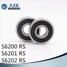 Bearings 6200 6201 6202 ( 1 PC) 440C Stainless Steel Rings With Si3N4 Ceramic Balls Bearing S6200 S6201 S6202 2024 - buy cheap