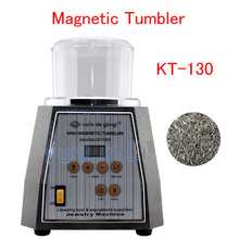 Copo magnético 130mm, máquina de polimento de joias, metais e finalizador, ótimo polimento 2024 - compre barato