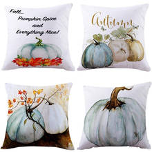 4PC Halloween Pillows Cover Set Decorative Cushion Cover Sofa Waist Throw Pillow Case 45X45CM 5O0920 2024 - buy cheap