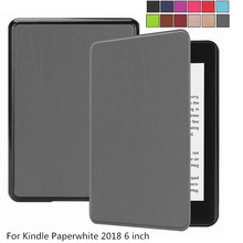 Slim Magnetic Cover for Amazon Kindle Paperwhite 4 10th Generation E-book with Auto Sleep/Wake Kindle Paperwhite 2018 Case + pen 2024 - buy cheap