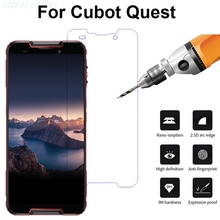 Закаленное стекло для CUBOT Quest 5,5 "пленка для мобильного телефона 9H устойчивая к царапинам стеклянная крышка для CUBOT Quest Защитная пленка для экрана 2024 - купить недорого