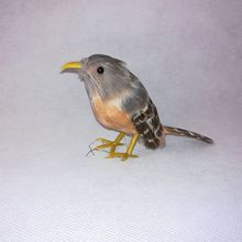 Pájaro de juguete de la vida real, plumas de pájaro de 12cm, trogloditas musculus, modelo de pájaro vivo, artesanía, accesorios de decoración de jardín h0925 2024 - compra barato