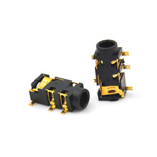 10PCS Female Audio Connector 5 Pin SMT SMD Headphone Jack Socket PJ-327A Gold-Plated Patch SMD Audio Earphones Socket 3.5mm 2024 - buy cheap