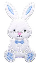 6" BIG Easter Bunny Blue Boy applique Rabbit Kids Movie TV Uniform children's day Embroidered IRON ON Patch Badge applique 2024 - buy cheap