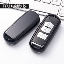 Soft TPU Car key fob cover case protect for Mazda 2 mazda 3 mazda 5 mazda 6 CX-3 CX-4 CX-5 CX-7 CX-9 Atenza Axela MX5 Car stylin 2024 - buy cheap