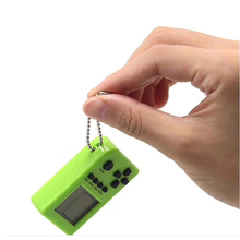 Tetris Mini Child video Game Console capsule toy twisted egg Built-in 26 Games Use for Key Chain Ring Holder Kids Gift 2024 - buy cheap