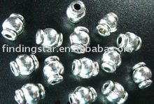 FREE SHIPPING 450pcs Tibetan silver smooth jar spacer beads A344 2024 - buy cheap