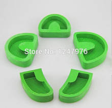 free shipping 5pcs Dental Lab Silicone Rubber Plaster Former Model Base Molds Mould 2024 - buy cheap
