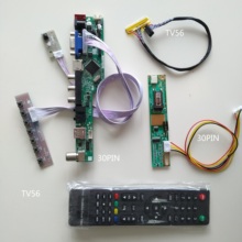 TV  AV VGA USB driver card TV56 LCD LED Controller board kit For LP154WX4(Tl)(E1)/TLE2 1280X800 15.4" monitor 2024 - buy cheap