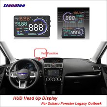 Liandlee Car HUD Head Up Display For Subaru Forester Impreza Legacy Outback XV Safe Driving Screen OBD Speedometer Projector 2024 - buy cheap