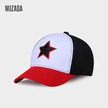 2019 NUZADA Retro Embroidery Men Women Couple Baseball Cap Snapback Cotton Spring Summer Hat Contrast Color Stitching Caps Bone 2024 - buy cheap