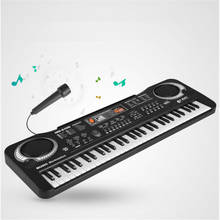 61 Keys Kids Musical Instrument Electronic Keyboard Toy Digital Piano Electric Multifunction Key Board Music Toys For Children 2024 - buy cheap