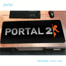 Portal 2 de 800x300x3mm Lindo juego alfombrilla grande para el ratón teclado ratón portátil Popular accesorios para jugadores de videojuegos padmouse mat 2024 - compra barato