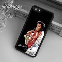 maifengge Classic musical genius Elvis Case For iPhone 5 6s 7 8 plus 11 12 13 Pro X XR XS Max Samsung Galaxy S6 edge S8 S9 2024 - buy cheap