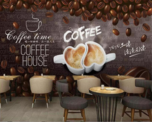 Beibehand-papel de parede 3d de alto nível, hd, pintada à mão, grãos de café, decoração, pintura de fundo, paredes 3 d 2024 - compre barato