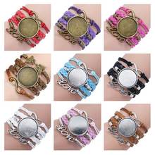sublimation bracelets for diy gifts fashion women bracelet hot tranfer printing blank jewelry consumable 50pcs/lot 2024 - buy cheap