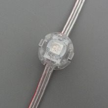 50pcs DC5V 20mm diameter WS2811 5050 SMD pixel module;IP68 rated;transparent wire;with len covered the led 2024 - buy cheap