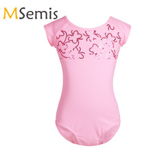 Kids Girls Ballet Dress Gymnastic Swimsuit for Grils Gymnastics Leotard Sequined Strappy Back Ballet Leotard Jumpsuit 2024 - buy cheap